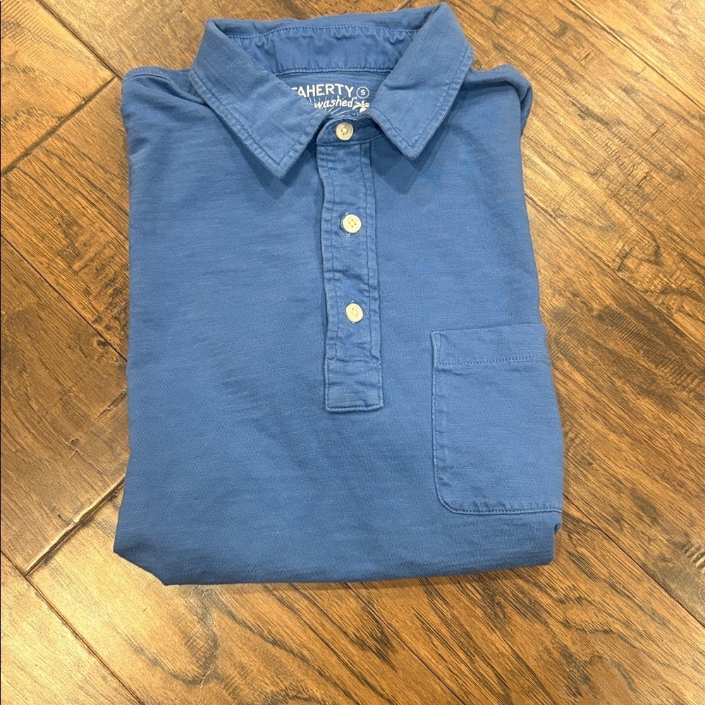 Faherty Sunwashed Polo